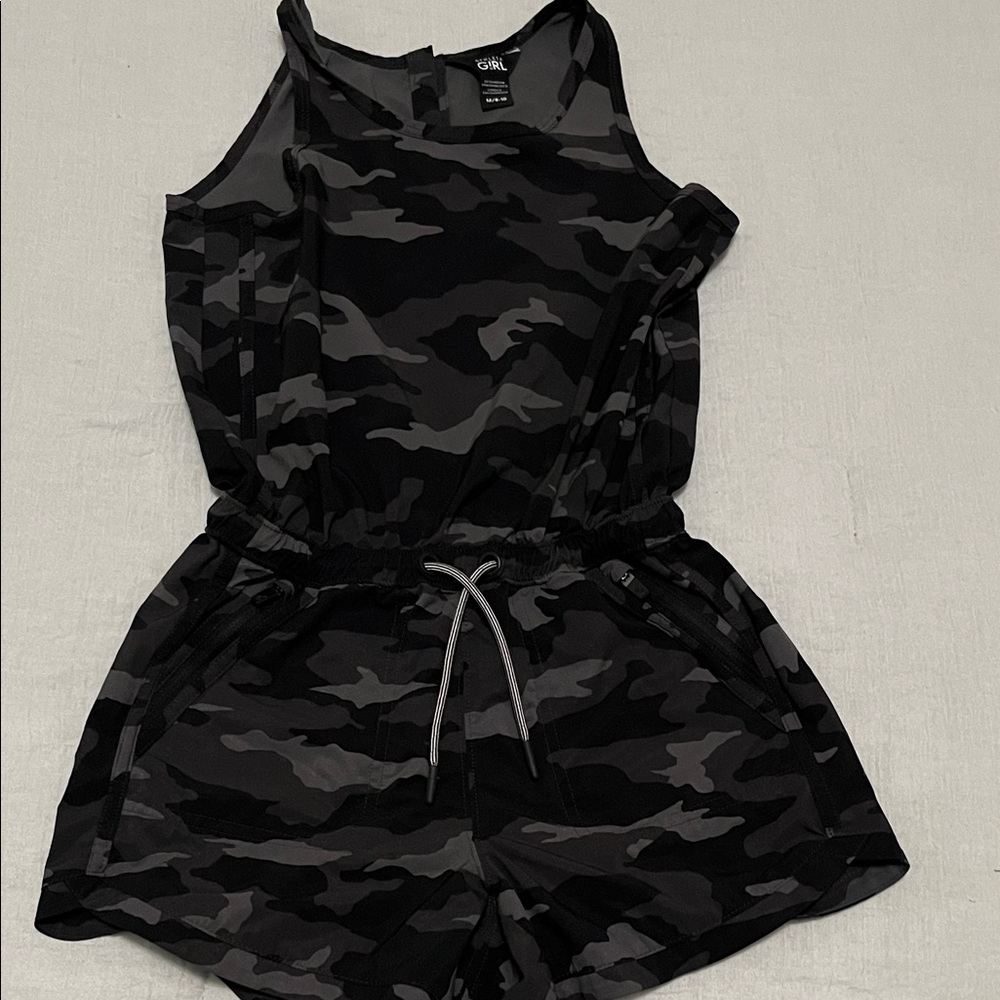 Athleta Camo One Piece - Black and Gray